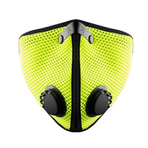 RZ-MASK 20030 M2 MESH MASK X-LARGE SAFETY GREEN REUSABLE W/ REPLACEABLE FILTER
