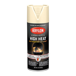 KRYLON K01408777 1408 HIGH HEAT BEIGE SPRAY PAINT 12 OZ RUST PROTECTION