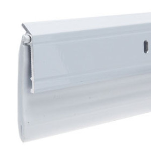 FROST KING W59/36A 13824 1-5/8" X 36" WHITE ALUMINUM AND VINYL DOOR BOTTOM