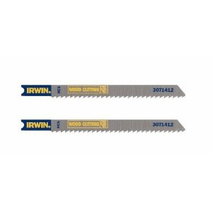 IRWIN 3071412 U-SHANK 4" X 10 TPI CARBON JIGSAW BLADE