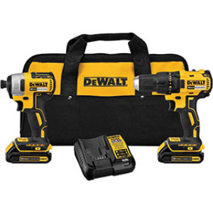 DEWALT DCK277D2 20V MAX DRILL AND DRIVER COMBO KIT WITH BATTERY