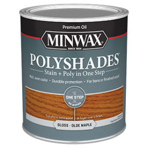 MINWAX 61430444 430 POLYSHADES GLOSS OLDE MAPLE STAIN