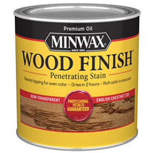 MINWAX 223304444 233 ENGLISH CHESTNUT WOOD FINISH PENETRATING STAIN