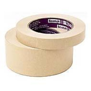 3M 2040 48MM X 5M SCOTCH SOLVENT RESISTANT MASKING TAPE TAN/BEIGE