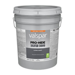 VALSPAR 73007.008 PRO-HIDE SILVER 5000 S/G ANTIQUE WHITE INTERIOR LATEX PAINT
