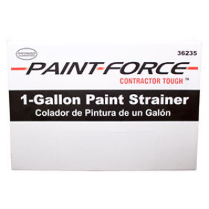 PAINT-FORCE 36235 1GAL NYLON BUCKET STRAINER ELASTIC TOP