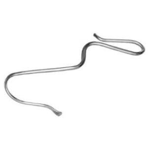 HYDE 45050 PAIL HOOKS ONE-PIECE PLATED STEEL CONSTRUCTION 2-PACK