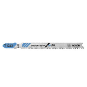 BOSCH T123X 4" PROGRESSOR HIGH SPEED STEEL T-SHANK JIGSAW BLADE 5 PACK