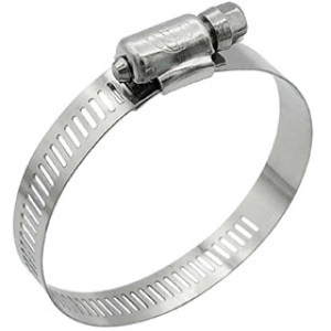 CAMBRIDGE RESOURCES HC2-40P #40 2-1/16" 3" STAINLESS STEEL HOSE CLAMP 10 PACK