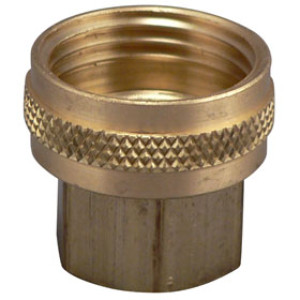 PLUMB PAK PP850-65 HOSE ADAPTER SWIVEL 3/4" FHT 1/2" FIP