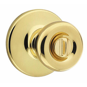 KWIKSET 300T-3-CP-V1 TYLO PRIVACY BRIGHT BRASS 58937 93001-870