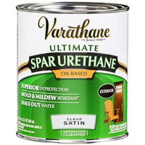 RUST-OLEUM VARATHANE 9341H CLEAR SATIN OIL BASED OUTDOOR URETHANE