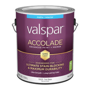 VALSPAR 11003.007 ACCOLADE MATTE TINT BASE INTERIOR PAINT & PRIMER