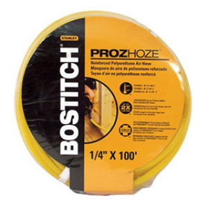 BOSTITCH PRO-14100 1/4" X 100' PREMIUM QUALITY RIBBED POLYURETHANE AIR HOSE