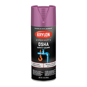 KRYLON K01929777 1929 OSHA SAFETY PURPLE SPRAY PAINT 12 OZ