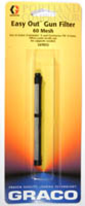 GRACO 287032 AIRLESS GUN FILTER 60 MESH BLACK 1PC CARDED