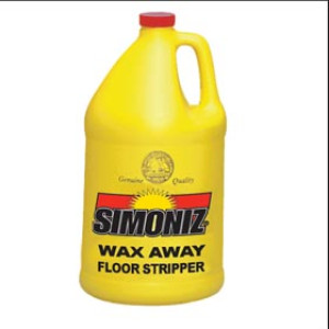 SIMONIZ USA W4215005 WAX AWAY NO RINSE FLOOR STRIPPER