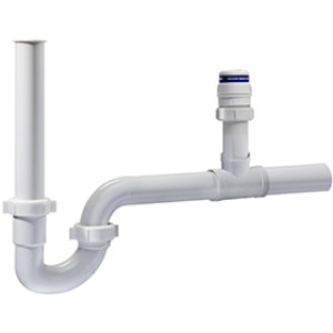 PLUMB PAK VNTKTPTRPPVC AIR ADMITTANCE KIT WITH P TRAP PVC