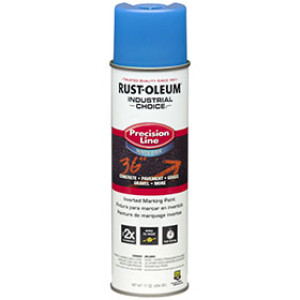 RUST-OLEUM 205176 INDUSTRIAL CHOICE 17OZ INVT MARKING PAINT FLUORESCENT BLUE