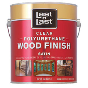 ABSOLUTE LAST N LAST 53511 CLEAR SATIN POLYURETHANE WOOD FINISH 350 VOC