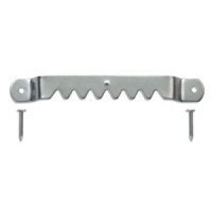 OOK 533824 LARGE NICKEL PLATED SAWTOOTH FIRM HANGER (3PK)