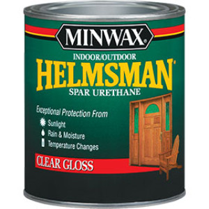 MINWAX HELMSMAN 63200444 GLOSS INDOOR/OUTDOOR SPAR URETHANE