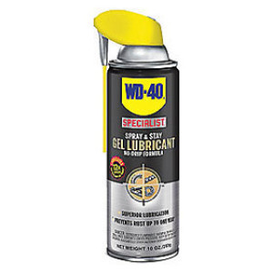 WD-40 300103 10 OZ SPECIALIST SPRAY & STAY GEL LUBRICANT NO DRIP/NO MESS VOC