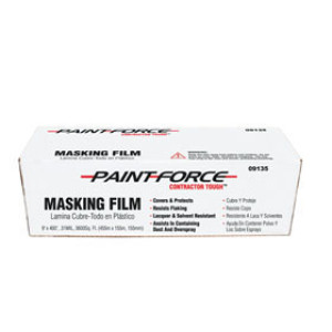 PAINT-FORCE 09135 9' X 400' .31 MIL MASKING FILM