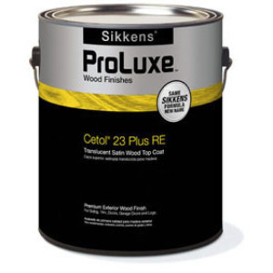 PROLUXE SIKKENS 366052 23 TOP COAT RE MAHOGANY TOPCOAT TRANSLUCENT SIK43045