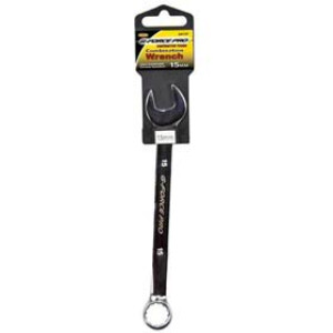 G-FORCE 24137 15MM METRIC CHROME VANADIUM COMBINATION WRENCH