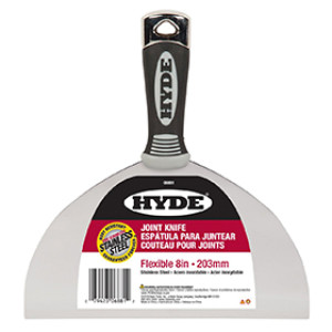 HYDE 06881 8" PRO STAINLESS HAMMER HEAD FLEXIBLE TAPE KNIFE