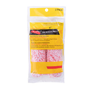 WHIZZ ALLPRO 5073013 4" X 1/2" MICROLON PRO ROLLER COVER (2-PACK)