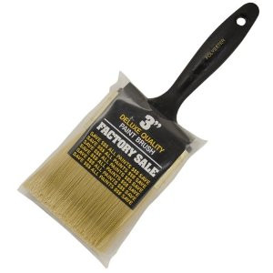 WOOSTER FACTORY SALE P3973 3" SYNTHETIC (GOLD POLY) CHISEL TRIM PAINT BRUSH