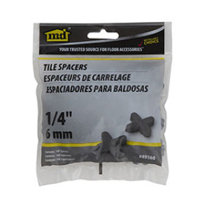 MD BUILDING 49160 1/4" TILE SPACERS (100/BAG)
