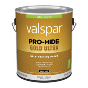 VALSPAR 63003.007 PRO-HIDE GOLD ULTRA SATIN TINT BASE INT SELF PRIMING PAINT