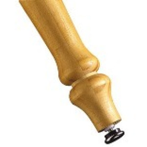 SHEPHERD 9450 1-1/16" THREADED STEM GLIDE METAL BASE RUBBER CUSHION (4CD)