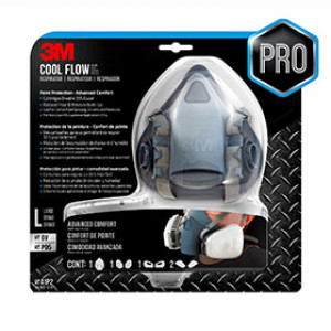 3M 7513PA1-A-PS PROFESSIONAL PAINT RESPIRATOR DUAL CARTRIDGE LARGE