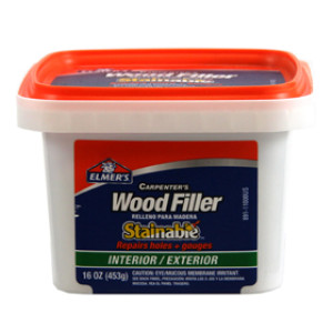 ELMER'S E891 CARPENTER'S INTERIOR / EXTERIOR STAINABLE WOOD FILLER