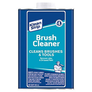 KLEAN STRIP KS QKBC121 BRUSH CLEANER QUART (NOT FOR SALE CA,CT,DE,MD,NH,NY)