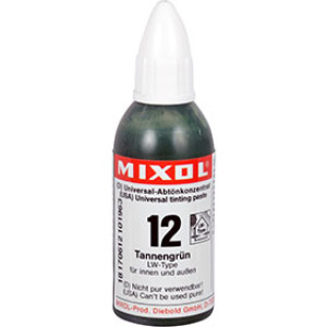 MIXOL S/12 20 ML LW-TYPE FIR GREEN UNIVERSAL TINTING PASTE