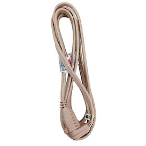 U.S. WIRE 40003USW 14/3 SPT 3' BEIGE A/C EXTENSION CORD 125V 15A 1875W UL CERT