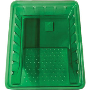 MIDSTATE 201303 ECOSMART 6" GREEN MINI ROLLER TRAY WITH GRID