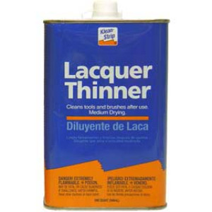 KLEAN STRIP KS QML170 LACQUER THINNER QUARTS (NOT FOR SALE CT,NY)