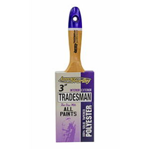 ARROWORTHY 6030 3" TRADESMAN POLYESTER BLEND FLAT VARNISH BRUSH