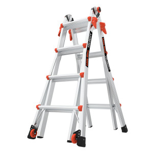 LITTLE GIANT 15417 VELOCITY IA 5'-15' ALUMINUM ARTICULATED EXTENSION LADDER