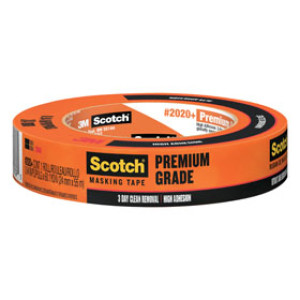 3M 2020+-24AP 24MM X 55M SCOTCH HEAVY DUTY MASKING TAPE ORANGE
