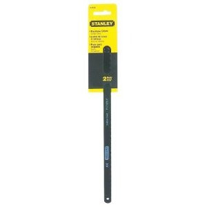 STANLEY 15-924A 12" 24PT HACKSAW BLADE (2CRD)