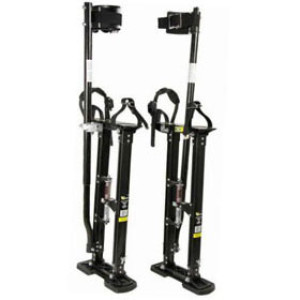 WARNER TOOL 10771 STRAP-N-STRIDE 24"- 40" ADJUSTABLE ALUMINUM DRYWALL STILTS