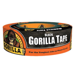 GORILLA GLUE 108084 1.88" X 50 YD BLACK TAPE