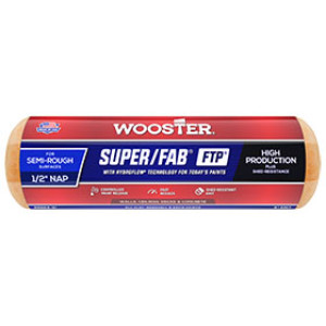WOOSTER SUPER/FAB FTP RR924-9 9" X 1/2" GOLDEN YELLOW KNIT ROLLER COVER